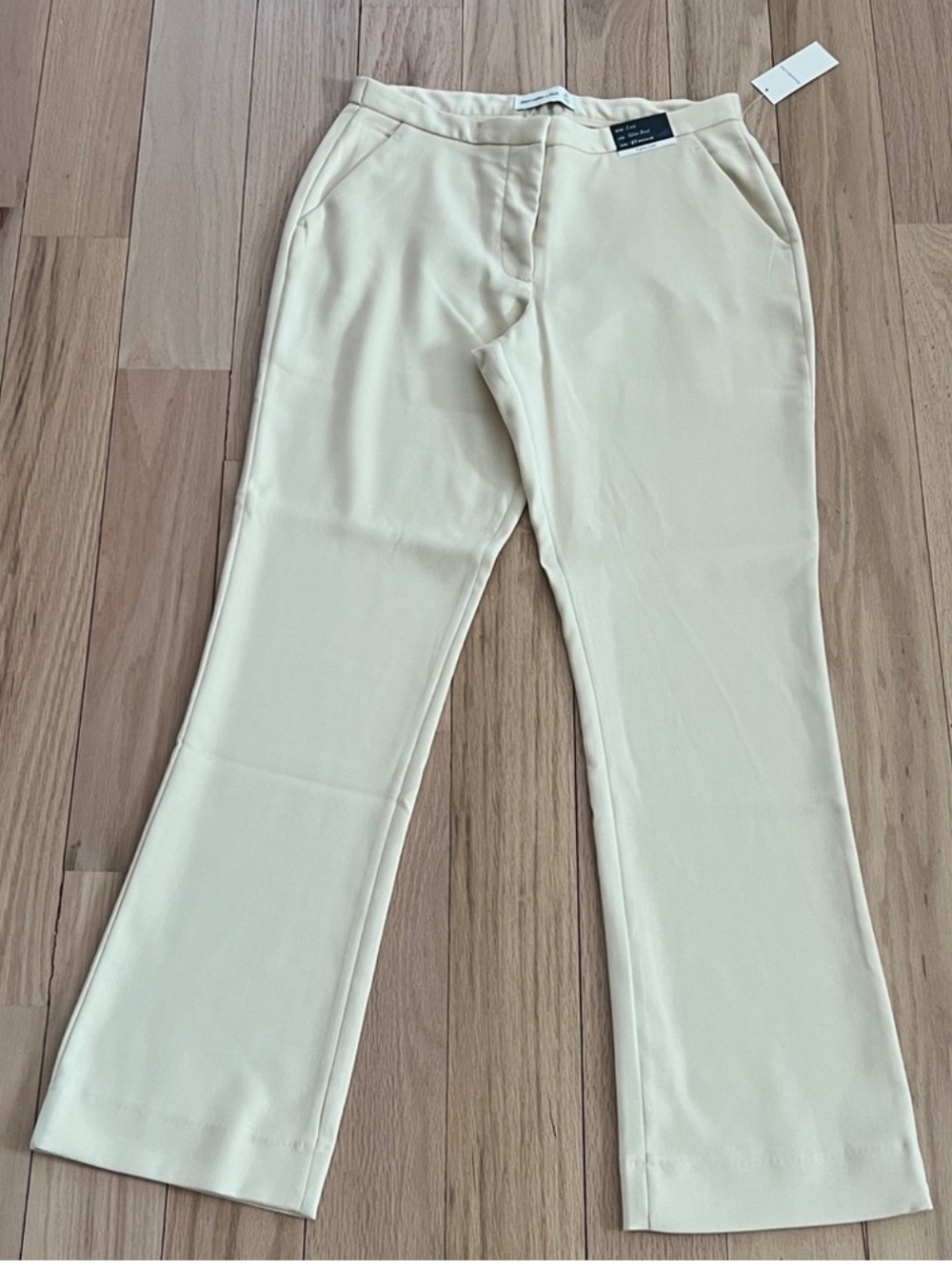 NEW Abercrombie Curve Love Stretch Boot Cut Pants - Size 27 | Color: Beige